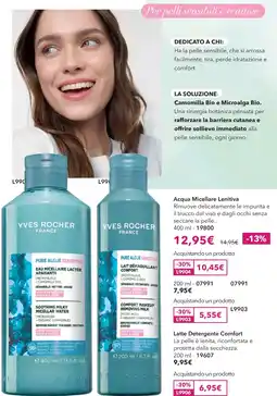 Yves Rocher YVES ROCHER FRANCE Acqua Micellare Lenitiva offerta