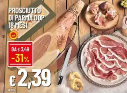 IperFamila Prosciutto di Parma DOP offerta