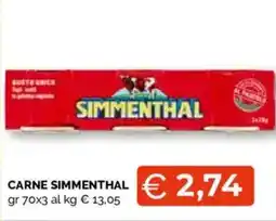 Mercatò Local Carne Simmenthal offerta