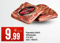 Centro Cash Pancetta Coati Affumicata offerta