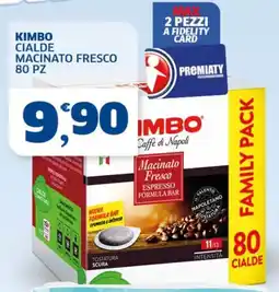 Ok Sigma Kimbo Cialde Macinato Fresco offerta