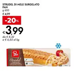 Bennet Pan strudel di mele surgelato offerta