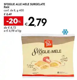 Bennet Pan Sfoglie alle mele surgelate offerta