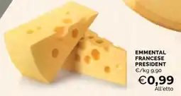 Mercatò Emmental francese president offerta