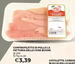 Mercatò Controfiletto di pollo La Fattoria delle cose buone offerta