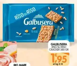 Le Delizie del Sud Galbusera Riso su Riso Cracker offerta