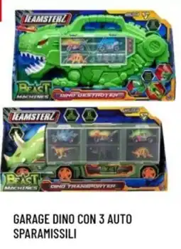 Famila Garage Dino con 3 Auto Sparamissili offerta