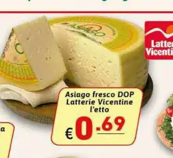 Ipercarni Asiago fresco dop offerta