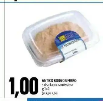Emi Supermercati Antico borgo umbro salsa la piccantissima 140 g offerta