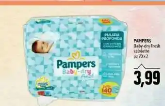 Emi Supermercati Baby-dry fresh salviette offerta