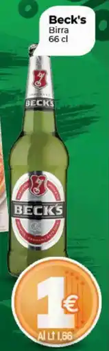 Crai Beck's Birra offerta