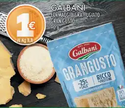 Crai Galbani Formaggio Grattugiato Gran Gusto offerta