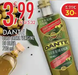Crai Dante olio extra vergine di oliva offerta