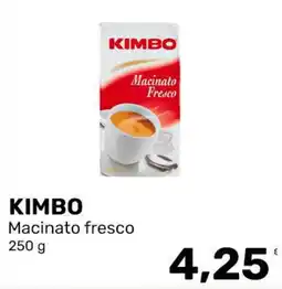 Iper Tosano Kimbo Macinato fresco offerta
