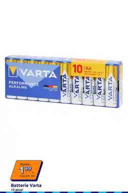Action Batterie Varta offerta