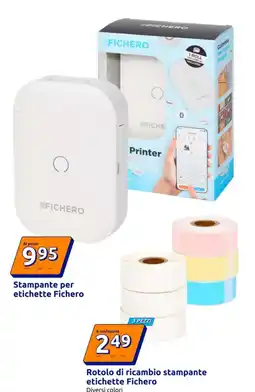 Action Stampante per etichette Fichero offerta