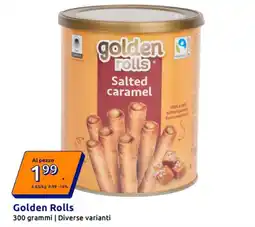 Action Golden Rolls Salted Caramel offerta