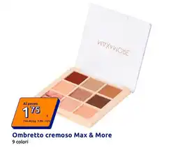 Action Ombretto cremoso Max & More offerta