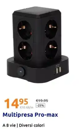 Action Multipresa Pro-max offerta