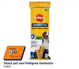 Action Snack per cani Pedigree Dentastix offerta