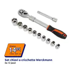 Action Set chiavi a cricchetto Werckmann offerta