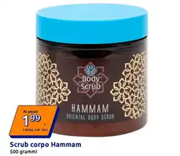 Action Scrub corpo Hammam offerta