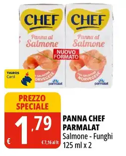 Tigros Panna Chef Parmalat Salmone - Funghi offerta