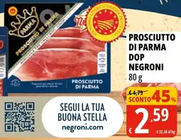 Tigros Prosciutto di Parma Negroni offerta