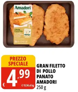 Tigros Gran filetto di pollo panato Amadori offerta