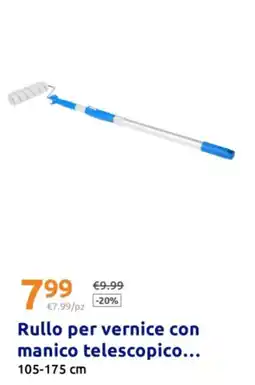 Action Rullo per vernice con manico telescopico offerta