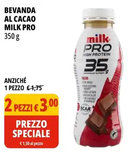 Tigros Beveranda al cacao Milk Pro offerta
