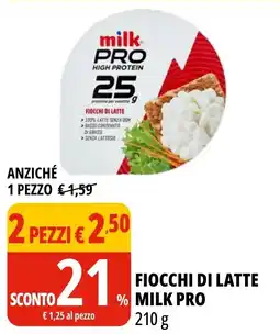Tigros Fiocchi di latte Milk Pro offerta