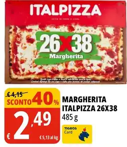 Tigros Margherita Italpizza offerta