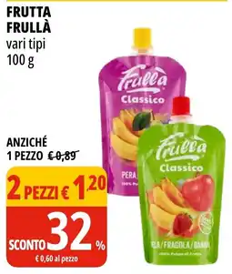 Tigros Frutta Frullà offerta