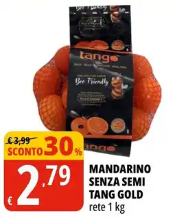 Tigros Mandarino senza semi Tang Gold offerta