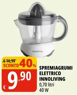 Tigros Spremiagrumi elettrico Innoliving offerta