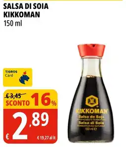 Tigros Salsa di soia Kikkoman offerta
