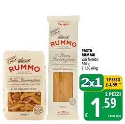 Tigros Pasta Rummo offerta