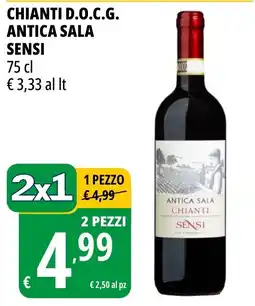 Tigros Chianti D.O.C.G. Antica Sala Sensi offerta