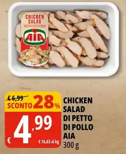 Tigros Chicken salad di petto di pollo AIA offerta