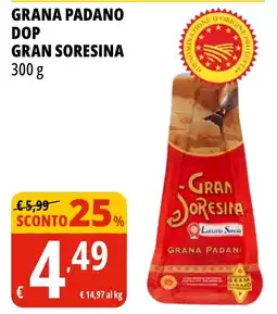 Tigros Grana Padano Gran Soresina offerta