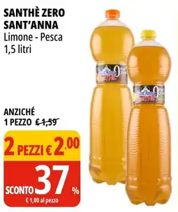 Tigros Santhè zero Sant'Anna offerta