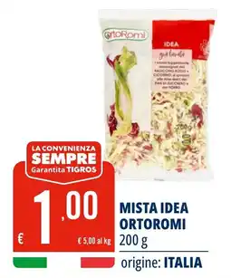 Tigros Mista Idea OrtoRomi offerta