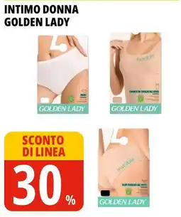 Tigros Intimo donna Golden Lady offerta