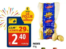 Tigros Patata a pasta gialla offerta