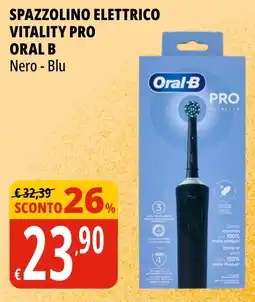 Tigros Spazzolino elettrico Vitality Pro Oral-B offerta