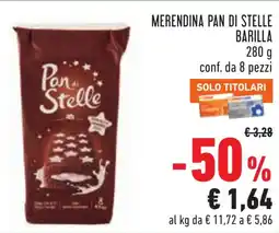 Conad Merendina Pan di Stelle Barilla offerta
