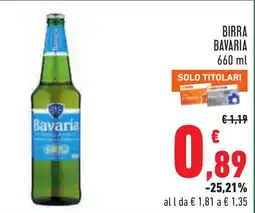 Conad Birra Bavaria offerta