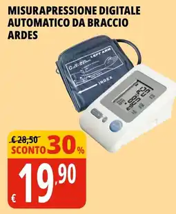 Tigros Misurapressione digitale automatico da braccio Ardes offerta