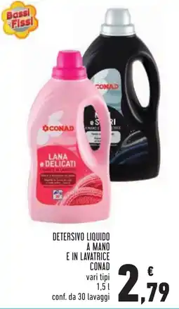 Conad Detersivo liquido Conad offerta